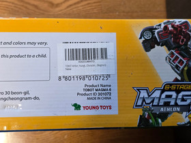 Tobot Athlon Magma 6 Alpha Beta Theta Vulcan Tornado Rocky Robot Toys -SEALED