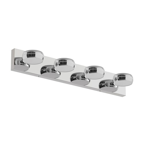28in LED Bathroom Vanity Light Fixture Over Mirror 4 Light 18W Modern - Picture 8 of 9