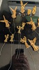 Lot of 15 Gold Angel Floral Wire Picks and figures — photo 5