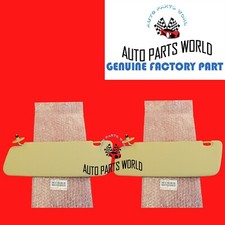 New Genuine Oem Toyota 79-82 Pickup Light Beige Left Right Sun Visor Set Of 2