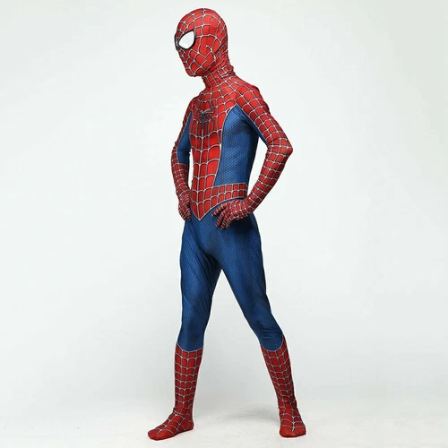 Amazing Spiderman Jumpsuit Raimi Spider-man cosplay Costume Party Fancy Dress - Bild 12 von 13