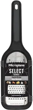 Microplane Select Series Coarse Grater – Black, Stainless Steel, Ultra-Sharp