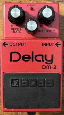 Boss DM-2 Delay Gitarren-Effektpedal 80er Modell Made in Japan