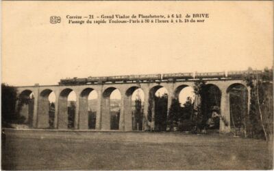 AK Großes Viadukt von Planchetorte a 6. Kil. De Brive (1039489)