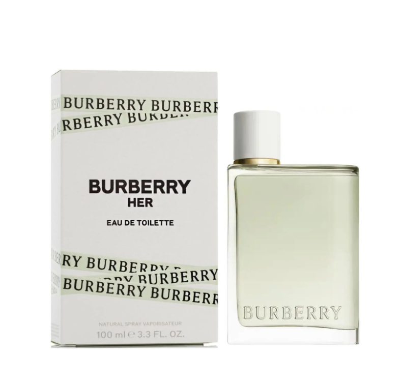Burberry Her 3.3 oz Eau de Toilette Spray for Women New in Box-image