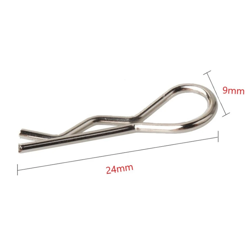 RC Karosserieklammern Splinte Klipp Body Clips 24mm Für RC Auto 1/8 1/10 - Bild 2 von 4
