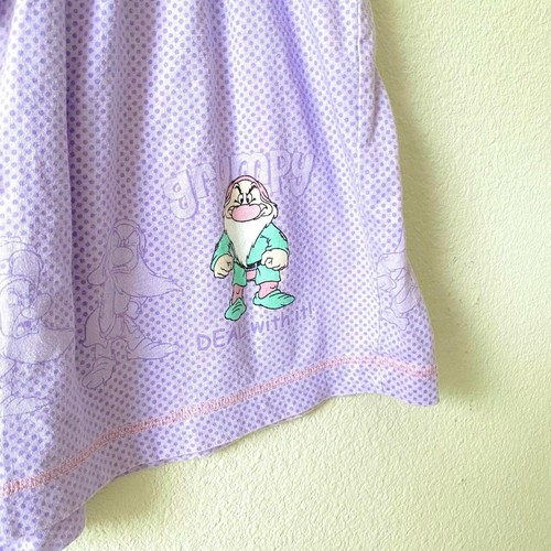 Grumpy Dwarf Snow White Pajamas Shorts Women's Small y2k 2000s Disney - Picture 2 of 4