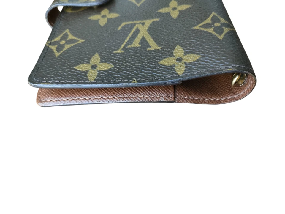 Louis Vuitton Diary Cover Organizer Agenda PM R20005 Brown Monogram PVC - Image 4 of 4