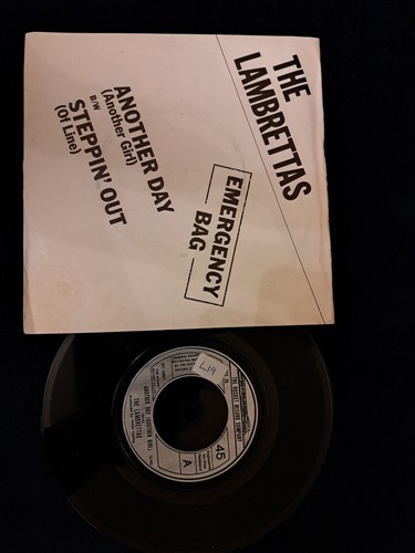 * THE LAMBRETTAS * ANOTHER DAY ANOTHER GIRL ROCKET 1980 PRESSING * MOD REVIVAL