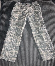 US Army Combat Uniform Trouser Cargo Pants ACU Camo Medium Regular (A)