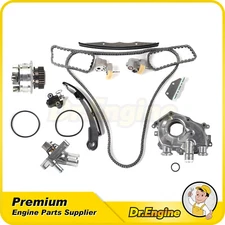 Timing Chain Kit Oil Water Pump Thermostat Fit 05-09 Nissan Frontier Xterra 4.0L