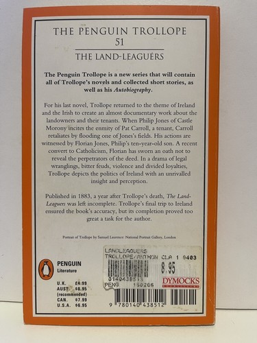 The Landleaguers by Anthony Trollope Penguin Paperback 1993 (t18) - Picture 2 of 5