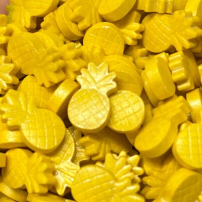 Scrumptious - Tropische 3D Ananas Formen 25g - Tortendeko/Streusel 6290