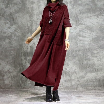 UK STOCK Women Oversize Long Sleeve 