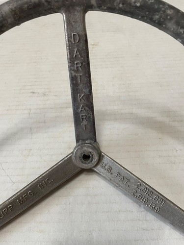 SUPER RARE RUPP DART KART STEERING WHEEL.1960 SUPERK ? - Picture 2 of 11