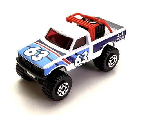 Matchbox - MB63 - White 4x4 Open Back Truck (loose) - 第 1/6 張圖片