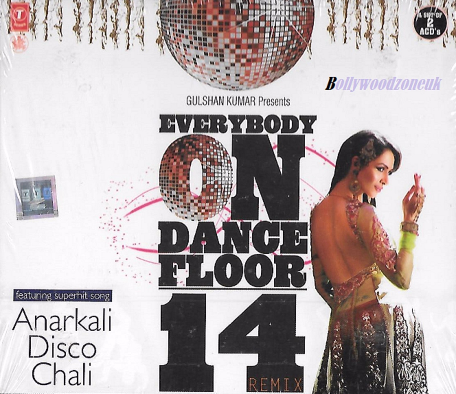 Everybody On Dance Floor 14 - Nuovo Bollywood Compilation 2CDs Set