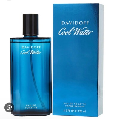 Cool Water by Davidoff Cologne for Men 4.2 Fl oz