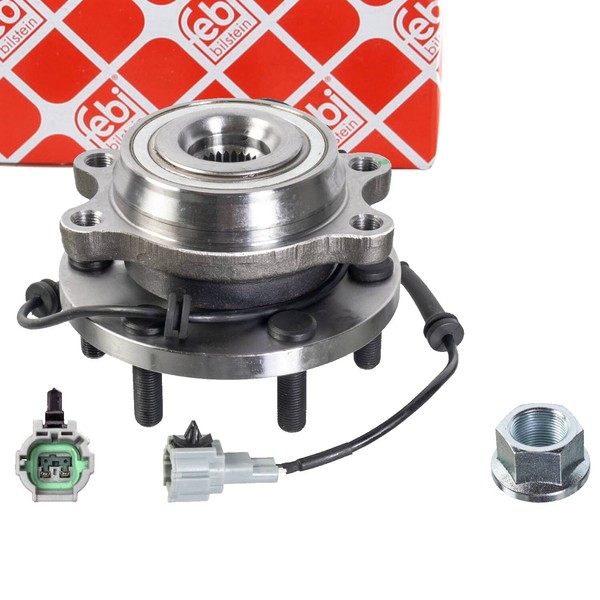 febi 172780 Radlagersatz FüR Nissan NP300 Navara D40 Pathfinder III R51 Vorne-image