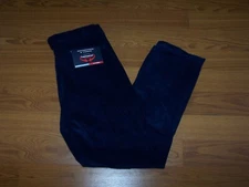 Size 40x32 Mens Classic Fit Flat Front Roundtree & Yorke Corduroy Pants (Navy)