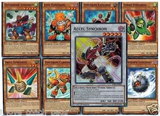 Synchron Explorer 9-Card Set Accel, Junk, Quickdraw, Fleur, Unknown, Turbo Drill