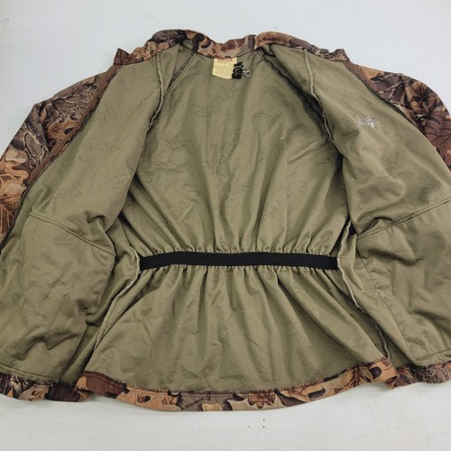 Vintage SCENTLOK Advantage Camo Elastic Back Jacket Men's Sz 2XL Full Zip EUC - Picture 8 of 14