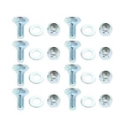 8 Set Snow Blower Carriage Bolts Nuts Washers Kits for Craftsman Troy-Bilt MTD