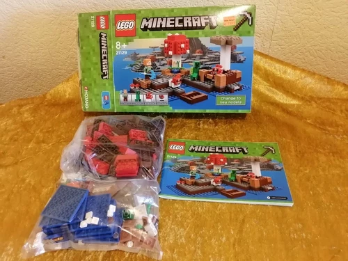 LEGO Minecraft: Die Pilzinsel 21129 Mushroom Island, sehr guter Zustand 