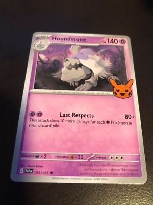 Pokémon TCG Pokémon Houndstone Houndstone Rare Holo