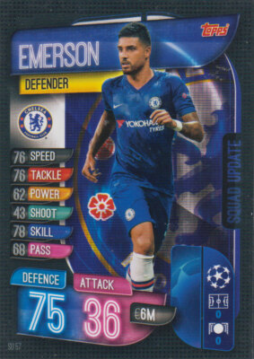 Champions League Extra 19/20 2019 2020 - SU57 - Emerson - Squad Update