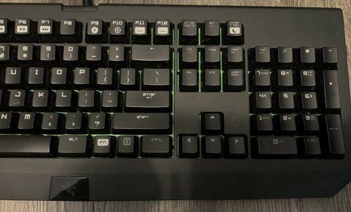 Razer BlackWidow Ultimate 2014 KEYBOARD KEYCAPS KEYS (RZ03-0038) - Picture 4 of 5