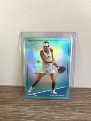 2021 Topps Chrome Tennis #31 Ana Ivanovic Aqua Parallel /150