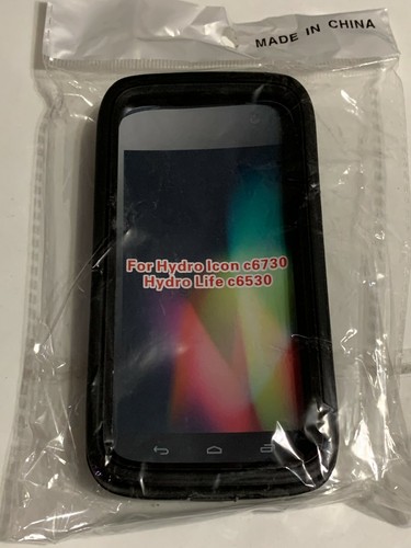 Kyocera Hydro ICON C6730 IMPACT Hybrid Rubber Case Kickstand - Picture 6 of 8