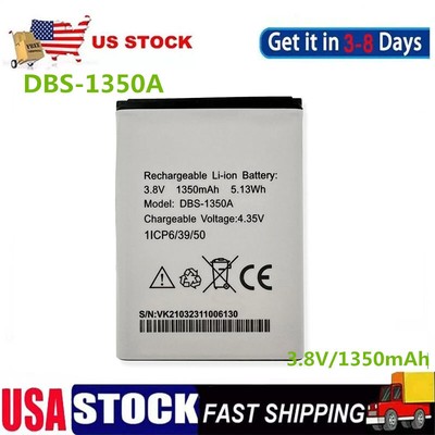Li-Ion Battery DBS-1350A 1ICP6/39/50 For Doro 7050/7060 Consumer Cellular Flip