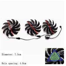 For Gigabyte GTX970 Graphics Card Cooling Fan T128010SM/PLD08010S12H Parts