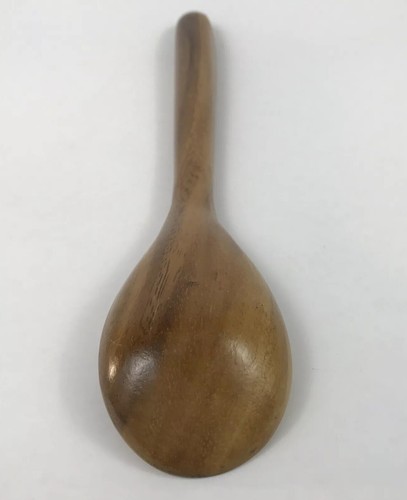 Vintage One-Piece 12” Solid Wood Fork And Spoon Set Matches Your Salad Bowl Set - Picture 11 of 12