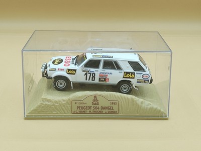 Peugeot 504 de Gerard Boin-Marcel Cusson Paris Dakar 1980