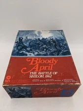 SPI Bloody April Battle Of Shiloh Punched Appears Complete G/VG