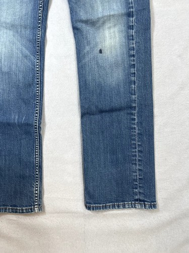 Levi's Jeans 514 Straight Mens 30X29 Medium Wash - Picture 4 of 22