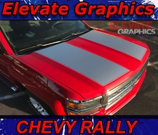 Fits Chevy Silverado Stripes Rally Hood 3m Decals Graphics Stickers 2014-2015