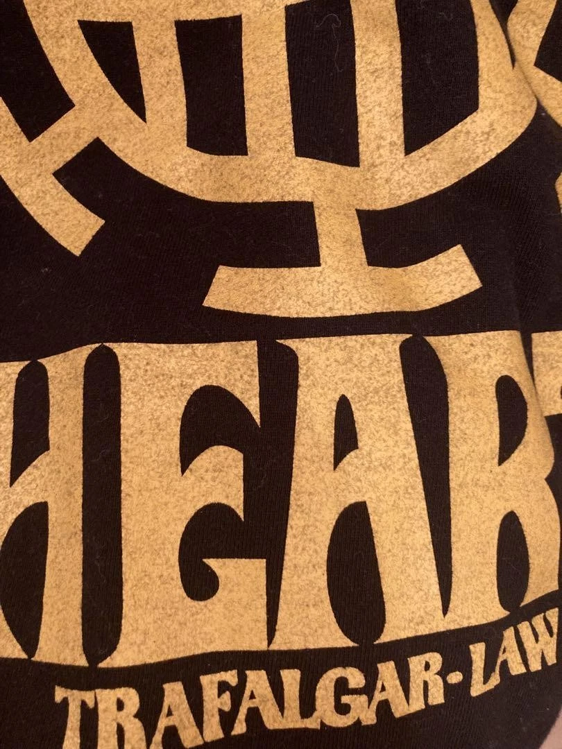 VETEMENTS Felpa con cappuccio One Piece Cuore Pirati Nera Taglia S Pullover Vintage Zip