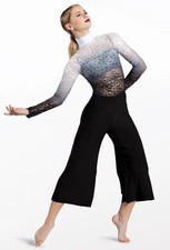 NEW- Weissman PL11897: Ombr  Lace Culotte Jumpsuit  SA- Small Adult 