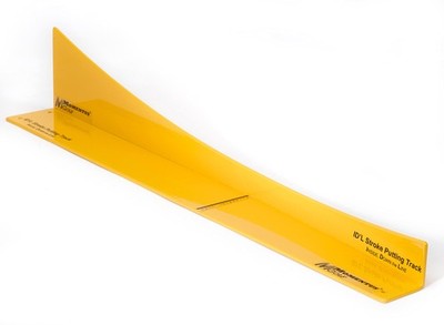 Inside Down The Line Putting Trainer - Putting Track Golf Training Aid for an