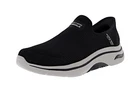 SKECHERS MEN'S SLIP-INS: GO WALK ARCH FIT 2.0- ICONIC 216522/BKGY WALKING SHOES