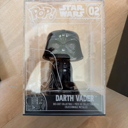 Funko Pop! Star Wars Darth Vader #02 Diecast Exclusive No outside Box