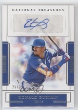 2020 Panini National Treasures Signatures 25/35 Ronald Guzman #S-RG Auto 0vh7