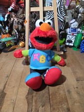 Sesame Street 12" ELMO Singing ABC Plush Stuffed Talking Learning Toy Doll B17