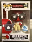 DEADPOOL 786 “NERD” Vaulted FUNKO POP EXCL w/PROTECTOR “BUY MORE & SAVE MORE”