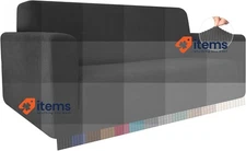 HEYOMART High Stretch Sofa Cover 1 2 3 4 Seater Couch Black Living Room Jacquard