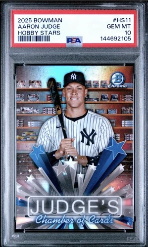 2025 Bowman - Hobby Stars Aaron Judge #HS-11